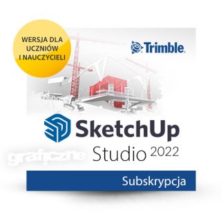 Trimble SketchUp Studio ENG Win/Mac – Subskrypcja 1 rok – Nauczyciel