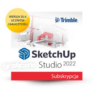 Trimble SketchUp Studio PL Win/Mac – Subskrypcja 1 rok – Uczeń i Student
