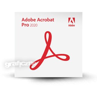 Adobe Acrobat Pro 2020 PL Win/Mac – dla instytucji EDU