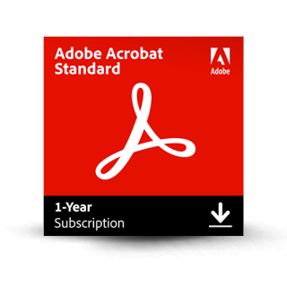 Adobe Acrobat DC Standard MULTI Win/Mac – licencja na subskrypcję (1 rok) – 1 użytkownik ESD
