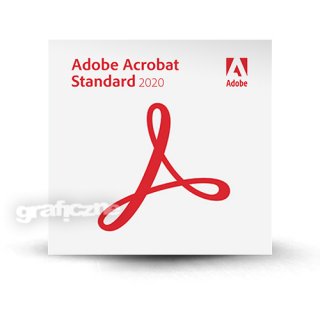 Adobe Acrobat Standard 2020 PL Win Uaktualnienie – licencja rządowa.