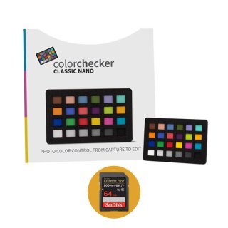 Calibrite ColorChecker Classic Nano z SD 64GB