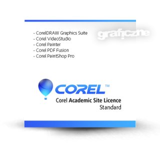 Corel Academic Site Licence Standard Poziom 2 – wykup