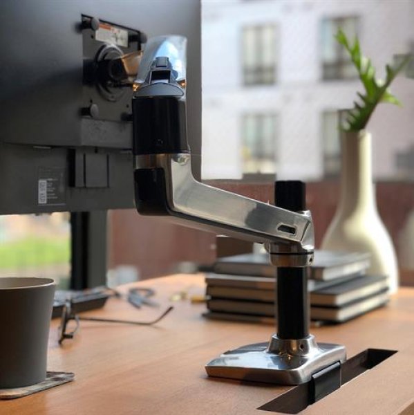 Ergotron - LX Desk Monitor Arm - uchwyt biurkowy do monitora (polerowane aluminium)