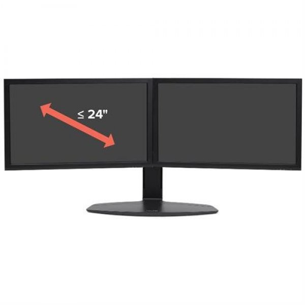 Ergotron - Neo-Flex® Dual LCD Monitor Lift Stand - stopa na dwa monitory 24'' (czarna)