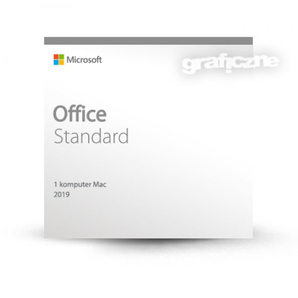 Office Standard 2019 MULTI Mac SNGL OLP Acdmc